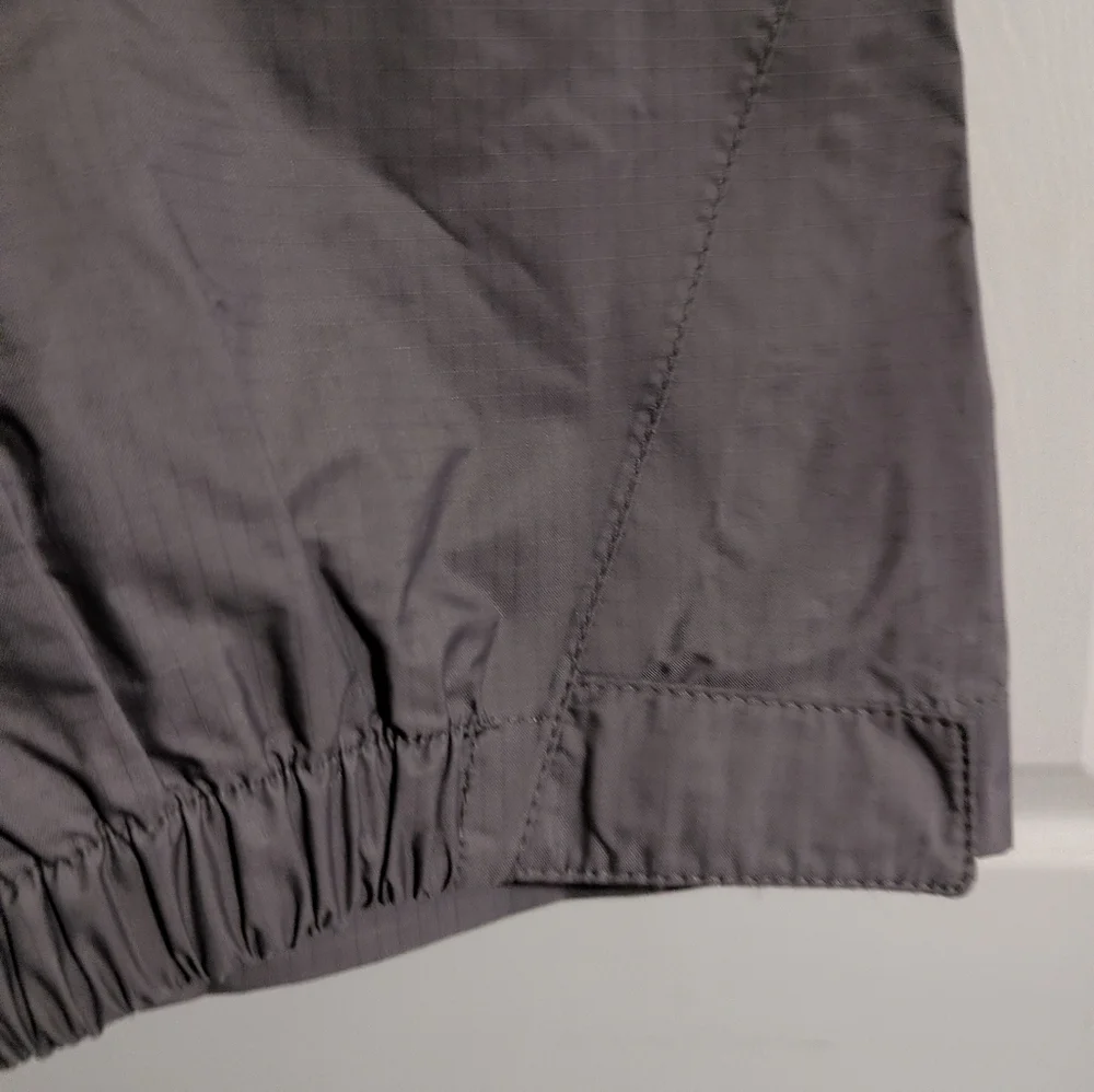 LL Bean Pants Nylon Windbreaker Waterproof Youth Kids Boys Girls Pull On Gray 8